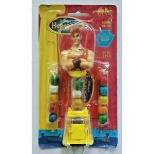 Vintage - Disney's Hercules Movie Flix Gumball Machine NOS Yellow U166